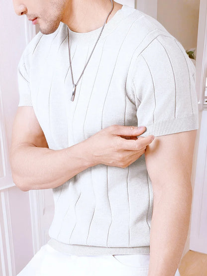Langley Ribbed Tee