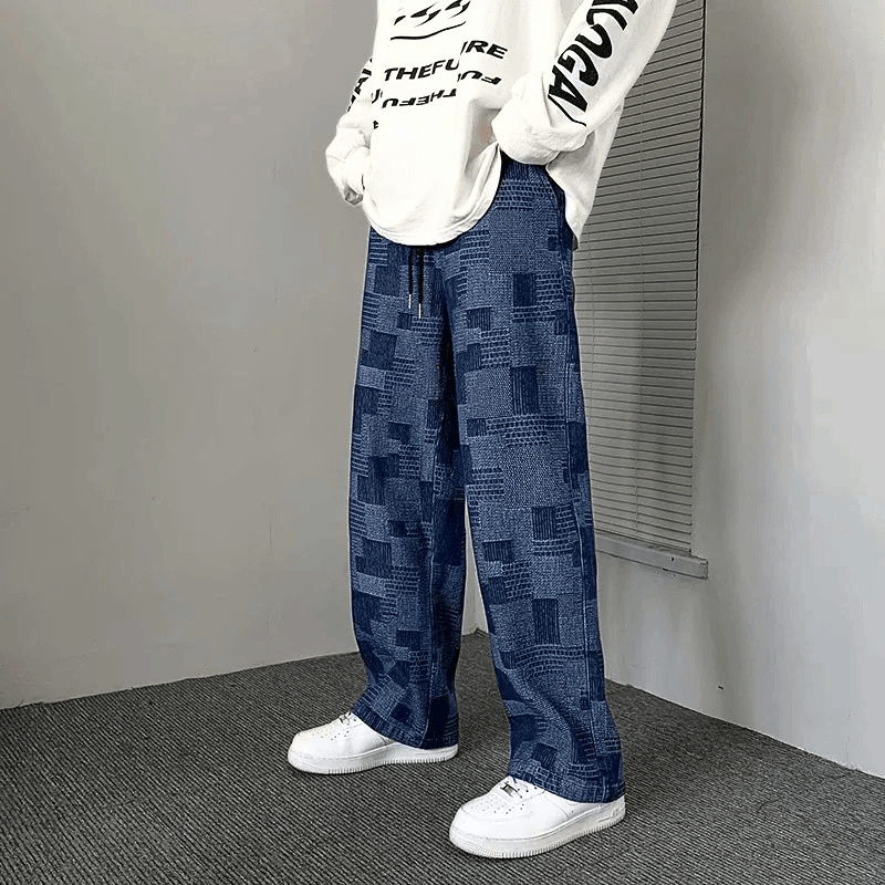 Mosaic Jean Joggers