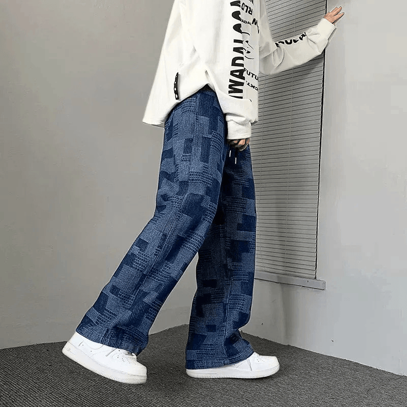 Mosaic Jean Joggers