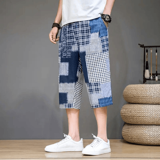 Patchwork Shorts