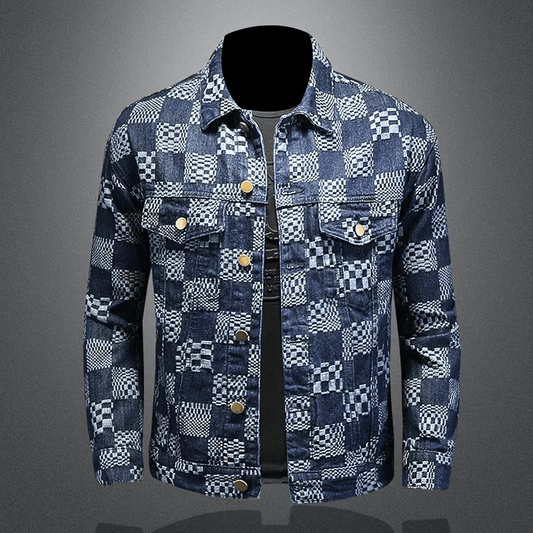 Denim Patchwork Jacket