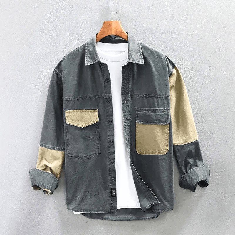 Westbridge Contrast Overshirt