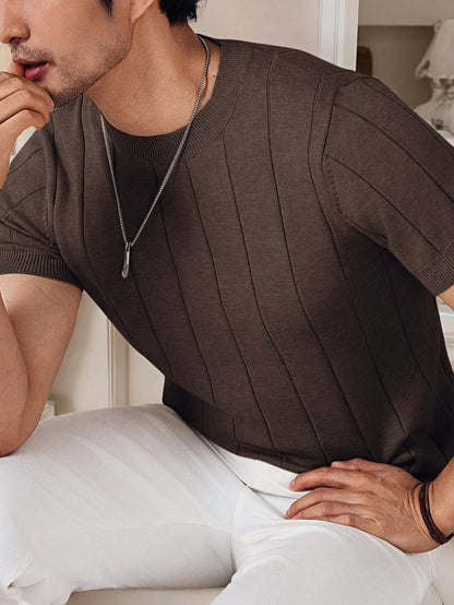 Langley Ribbed Tee