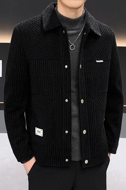 Signature Herringbone Jacket
