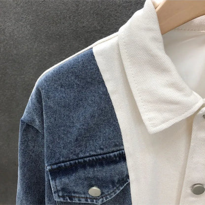 Midtown Contrast Shirt Jacket