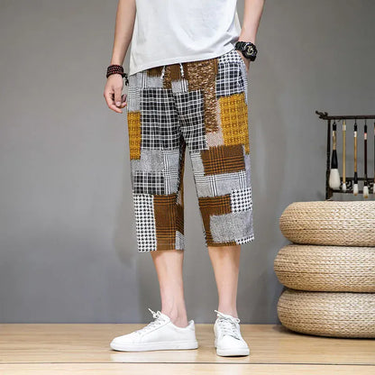 Patchwork Shorts