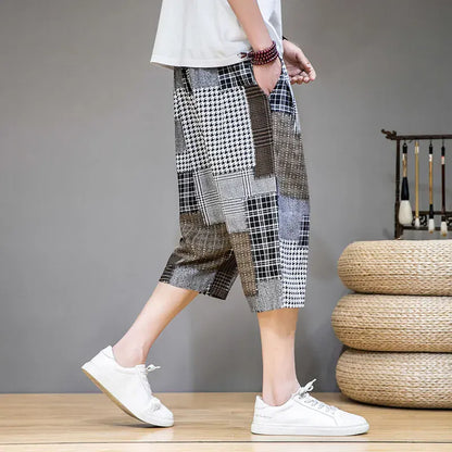 Patchwork Shorts