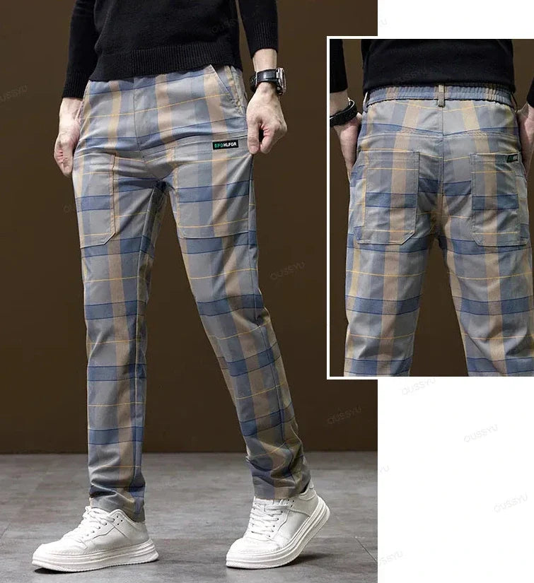 Westbridge Plaid Trousers