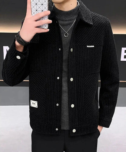 Signature Herringbone Jacket